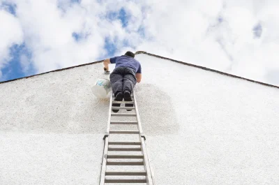 Peinture extérieure à San-Giuliano — façades et ravalement
